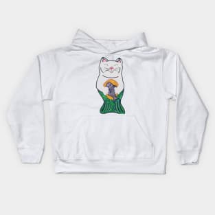 Happy Merkitten Kids Hoodie